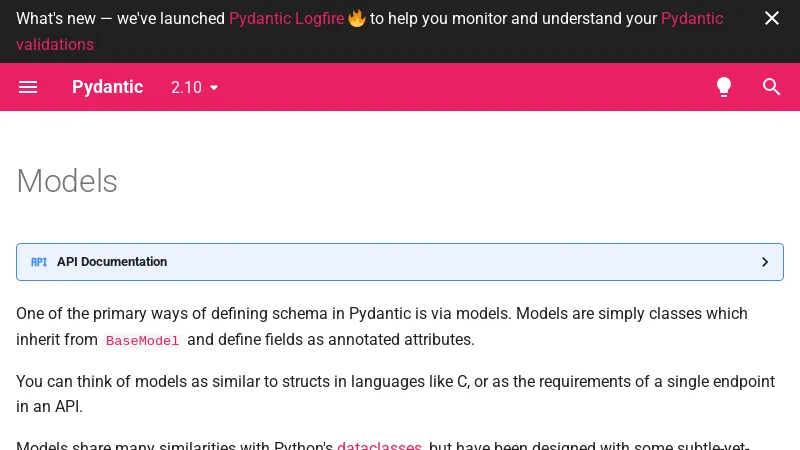 shot of post - 💭 Models - Pydantic