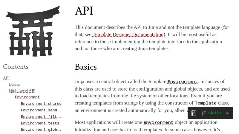 shot of post - 💭 API — Jinja Documentation