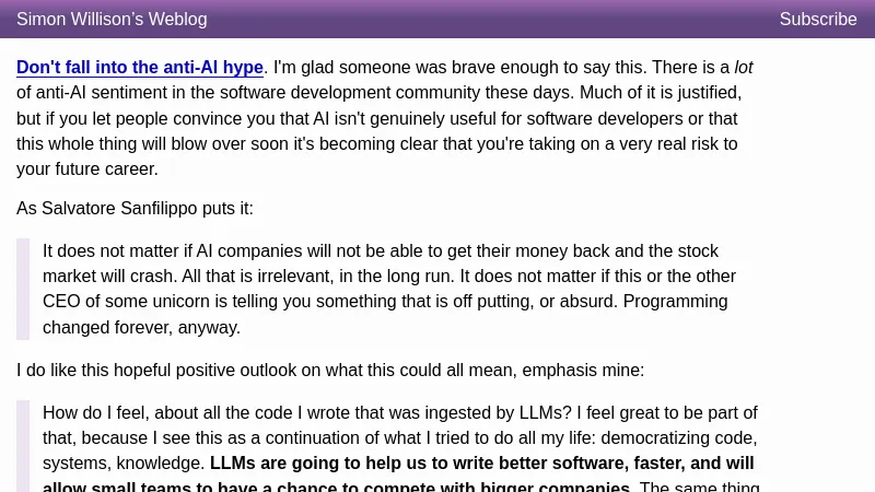 shot of post - 💭 Don't fall into the anti-AI hype