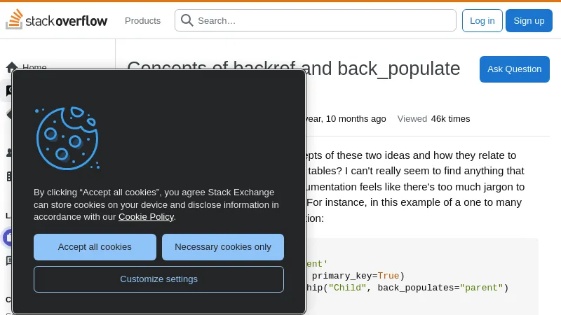 shot of post - 💭 python - Concepts of backref and back_populate in SQLalchemy? ...