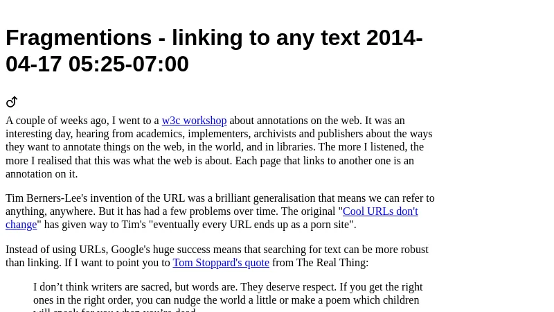 shot of post - 💭 Fragmentions - linking to any text
